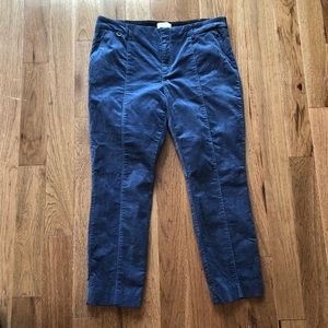 Anthropologie Velvet Essential Slim Pants